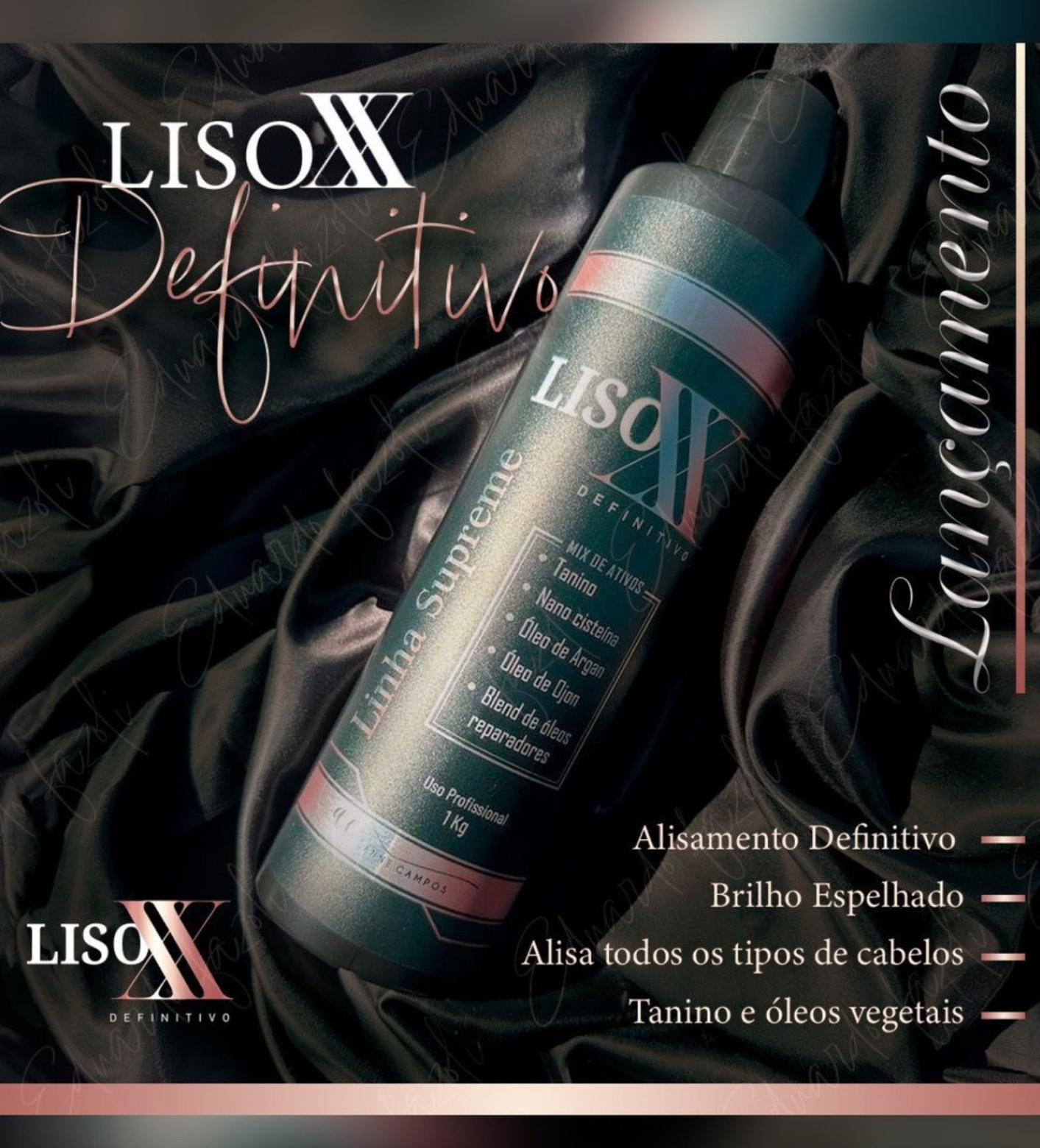 Alisamento Capilar profissional - Liso X